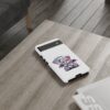 Pastel Goth Teddy Bear Phone Case – Creepy Cute Winged Bear with Scythe | Kawaii Goth Aesthetic Case