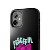 Peaceful Mind Angel Graphic iPhone Case – Chamuel Celestial Art | Angelcore Aesthetic