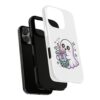 12564936390582857232_2048.jpeg Cute Ghost Boba Phone Case – Kawaii Bubble Tea Ghost Cover | Spooky Cute Aesthetic Case