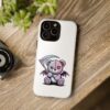 Pastel Goth Teddy Bear Phone Case – Creepy Cute Winged Bear with Scythe | Kawaii Goth Aesthetic Case