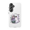 12921939446420844802_2048.jpeg Cute Ghost Boba Phone Case – Kawaii Bubble Tea Ghost Cover | Spooky Cute Aesthetic Case