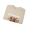 Funny Dog Halloween Sweatshirt – Happy Howl-O-Ween Dog Costume Graphic Sweatshirt | Cute Dog Halloween Party Sweatshirt