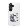 13063309642803998379_2048.jpeg Cute Ghost Boba Phone Case – Kawaii Bubble Tea Ghost Cover | Spooky Cute Aesthetic Case