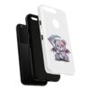 Pastel Goth Teddy Bear Phone Case – Creepy Cute Winged Bear with Scythe | Kawaii Goth Aesthetic Case