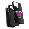 Peaceful Mind Angel Graphic iPhone Case – Chamuel Celestial Art | Angelcore Aesthetic