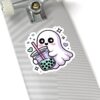 Cute Ghost Boba Sticker – Kawaii Bubble Tea Ghost Vinyl Decal | Spooky Cute Aesthetic