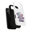 Pastel Goth Teddy Bear Phone Case – Creepy Cute Winged Bear with Scythe | Kawaii Goth Aesthetic Case