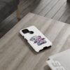 Pastel Goth Teddy Bear Phone Case – Creepy Cute Winged Bear with Scythe | Kawaii Goth Aesthetic Case