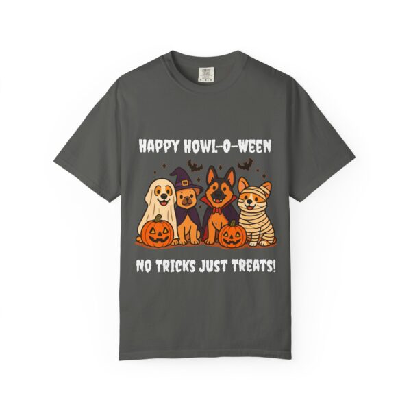 Funny Dog Halloween Shirt – Happy Howl-O-Ween Dog Costume Graphic Tee | Cute Dog Halloween Party Shirt