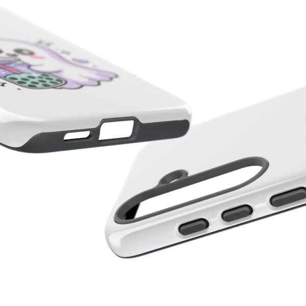 13643813714385777815_2048.jpeg Cute Ghost Boba Phone Case – Kawaii Bubble Tea Ghost Cover | Spooky Cute Aesthetic Case