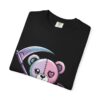 Pastel Goth Teddy Bear T-Shirt – Cute Dark Aesthetic Bear with Scythe | Creepy Cute Kawaii Goth Graphic