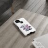 Pastel Goth Teddy Bear Phone Case – Creepy Cute Winged Bear with Scythe | Kawaii Goth Aesthetic Case