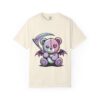 Pastel Goth Teddy Bear T-Shirt – Cute Dark Aesthetic Bear with Scythe | Creepy Cute Kawaii Goth Graphic