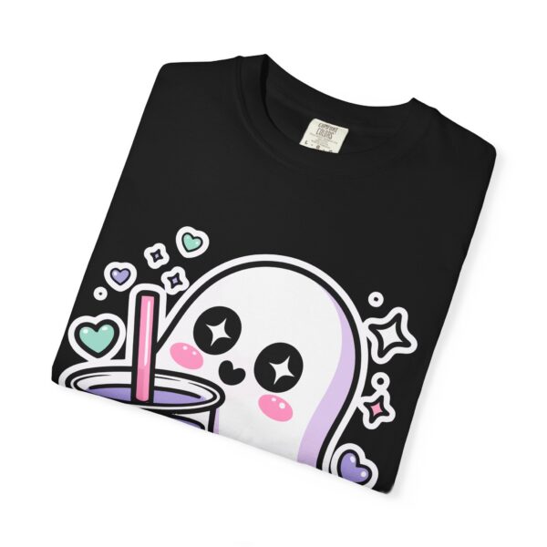 Cute Ghost Boba Tea T-Shirt – Kawaii Ghost Bubble Tea Shirt | Funny Spooky Cute Graphic Tee