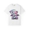 Pastel Goth Teddy Bear T-Shirt – Cute Dark Aesthetic Bear with Scythe | Creepy Cute Kawaii Goth Graphic