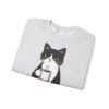 14414245419007248895_2048-1.jpeg Funny Cat Coffee Sweatshirt – Coffee Because Murder Is Wrong | Sarcastic Cat Lover Graphic