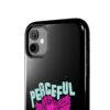 Peaceful Mind Angel Graphic iPhone Case – Chamuel Celestial Art | Angelcore Aesthetic