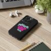 Peaceful Mind Angel Graphic iPhone Case – Chamuel Celestial Art | Angelcore Aesthetic