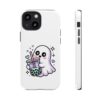 15352159116154633551_2048.jpeg Cute Ghost Boba Phone Case – Kawaii Bubble Tea Ghost Cover | Spooky Cute Aesthetic Case