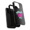Peaceful Mind Angel Graphic iPhone Case – Chamuel Celestial Art | Angelcore Aesthetic