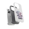 Pastel Goth Teddy Bear Phone Case – Creepy Cute Winged Bear with Scythe | Kawaii Goth Aesthetic Case
