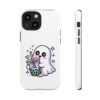15425669193963110240_2048.jpeg Cute Ghost Boba Phone Case – Kawaii Bubble Tea Ghost Cover | Spooky Cute Aesthetic Case