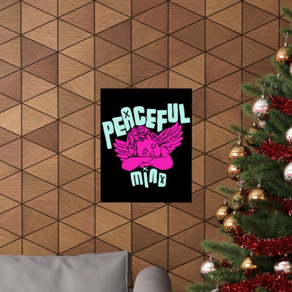 Retro Angel Poster – Pastel Aesthetic Angelcore Wall Art | Cute Vintage Angel Room Decor