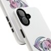 Pastel Goth Teddy Bear Phone Case – Creepy Cute Winged Bear with Scythe | Kawaii Goth Aesthetic Case