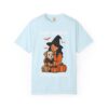Spooky Rescue Dog Mom Shirt – Halloween Witch Dog Lover Tee | Funny Rescue Dog Mom Gift
