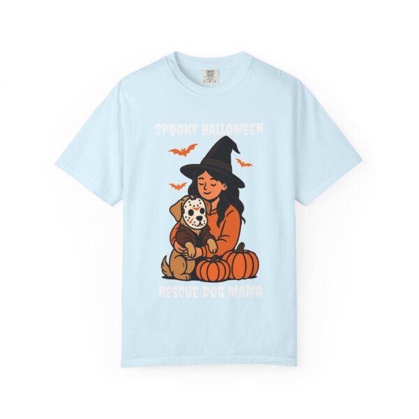 Spooky Rescue Dog Mom Shirt – Halloween Witch Dog Lover Tee | Funny Rescue Dog Mom Gift