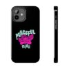 Peaceful Mind Angel Graphic iPhone Case – Chamuel Celestial Art | Angelcore Aesthetic