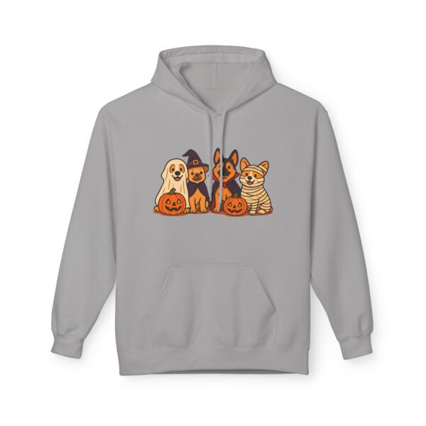 Halloween Pets Hoodie — Cute Dogs & Cat with Pumpkins