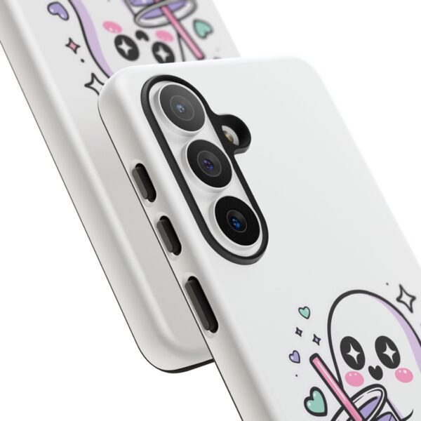 16847004421743498522_2048.jpeg Cute Ghost Boba Phone Case – Kawaii Bubble Tea Ghost Cover | Spooky Cute Aesthetic Case