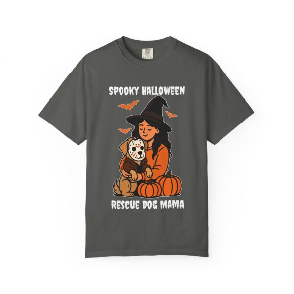 Spooky Rescue Dog Mom Shirt – Halloween Witch Dog Lover Tee | Funny Rescue Dog Mom Gift