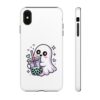 1713263950198343973_2048.jpeg Cute Ghost Boba Phone Case – Kawaii Bubble Tea Ghost Cover | Spooky Cute Aesthetic Case