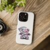 Pastel Goth Teddy Bear Phone Case – Creepy Cute Winged Bear with Scythe | Kawaii Goth Aesthetic Case