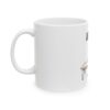 Funny Cat Coffee Mug – Spilled Coffee “What..” Cat Illustration | Cute Cat Lover Gift