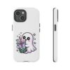 17486665281303913305_2048.jpeg Cute Ghost Boba Phone Case – Kawaii Bubble Tea Ghost Cover | Spooky Cute Aesthetic Case