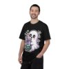 Cute Ghost Boba Tea T-Shirt – Kawaii Ghost Bubble Tea Shirt | Funny Spooky Cute Graphic Tee