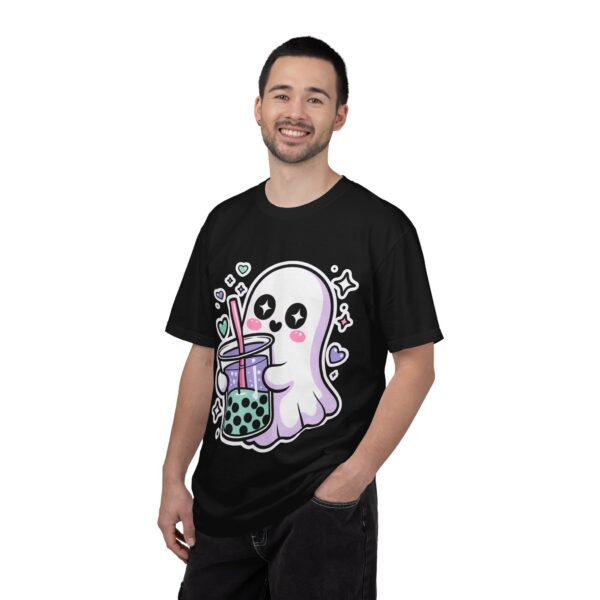 Cute Ghost Boba Tea T-Shirt – Kawaii Ghost Bubble Tea Shirt | Funny Spooky Cute Graphic Tee