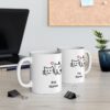 Custom dog and cat shirt with names featuring minimalist pet line art illustration