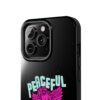 Peaceful Mind Angel Graphic iPhone Case – Chamuel Celestial Art | Angelcore Aesthetic