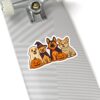 Dog Halloween Sticker – Happy Howl-O-Ween Dog Costume Vinyl Decal | Cute Pet Halloween Sticker