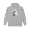 Cute Ghost Boba Hoodie – Kawaii Bubble Tea Ghost Canvas Hoodie | Spooky Cute Aesthetic Hoodie