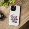 Pastel Goth Teddy Bear Phone Case – Creepy Cute Winged Bear with Scythe | Kawaii Goth Aesthetic Case