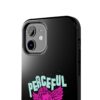 Peaceful Mind Angel Graphic iPhone Case – Chamuel Celestial Art | Angelcore Aesthetic