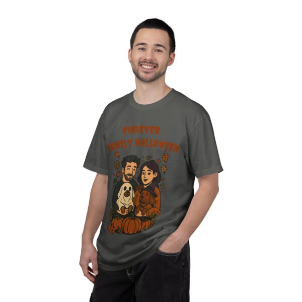 Furever Family Halloween Shirt – Couple Dog Lover Halloween Tee | Pet Family Graphic Shirt