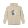 Cute Ghost Boba Hoodie – Kawaii Bubble Tea Ghost Canvas Hoodie | Spooky Cute Aesthetic Hoodie