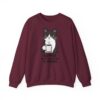 18150180366166985902_2048.jpeg Funny Cat Coffee Sweatshirt – Coffee Because Murder Is Wrong | Sarcastic Cat Lover Graphic