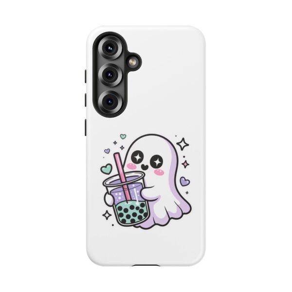 18337845667598136682_2048.jpeg Cute Ghost Boba Phone Case – Kawaii Bubble Tea Ghost Cover | Spooky Cute Aesthetic Case